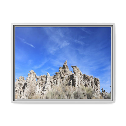 Frozen Sentinels - Unique Stretched Canvas Wall Art