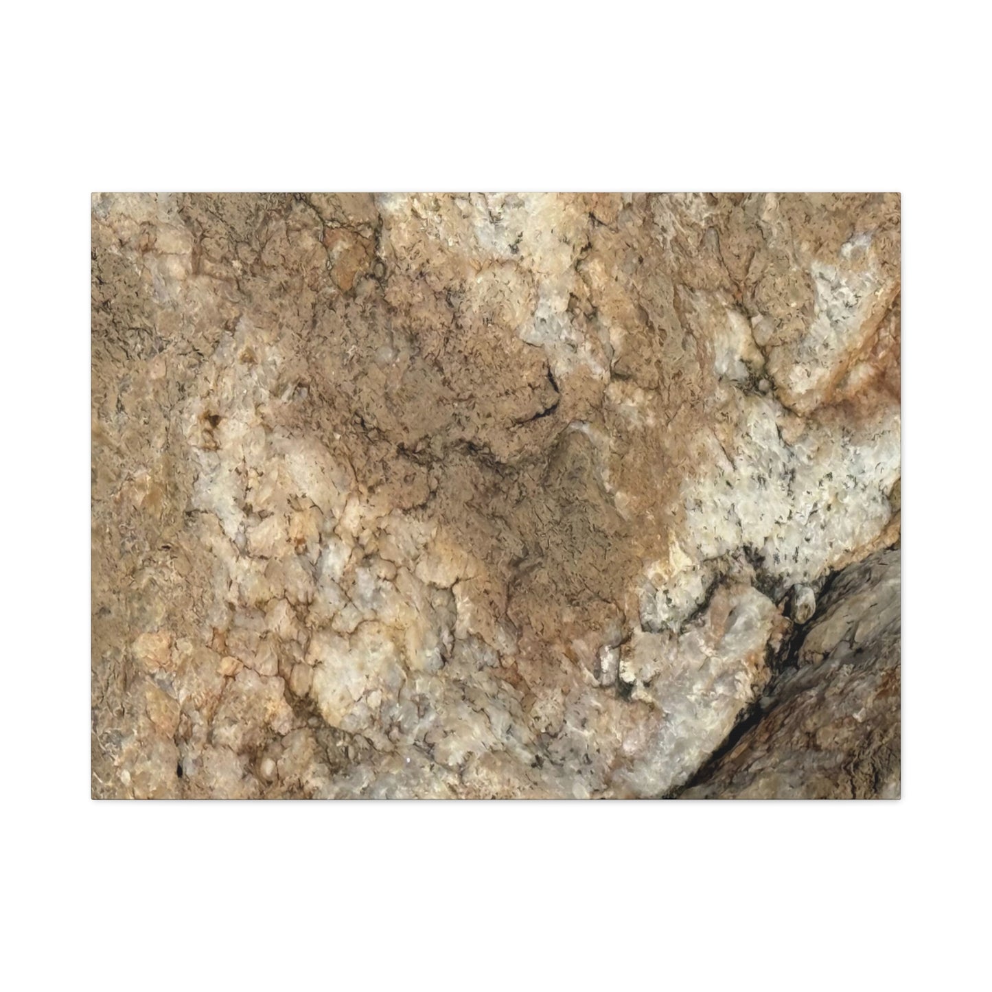 Desert Terrain - Unique Frameless Canvas Wall Art - Art By Earth