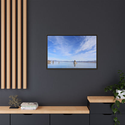 Whispers of Stillness - Unique Stretched Canvas Wall Art