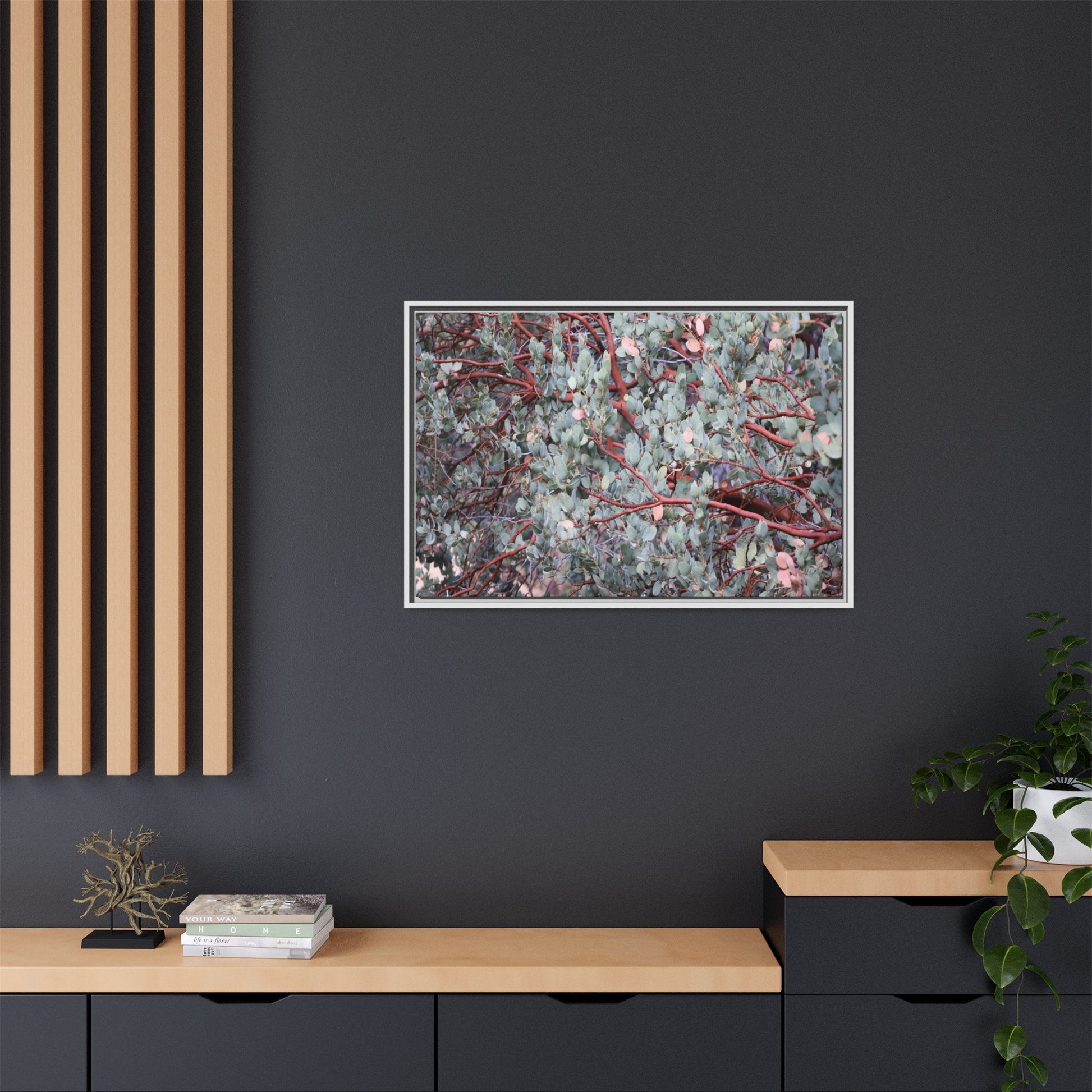 Whispers of Sage - Unique Stretched Canvas Wall Art - Art By Earth