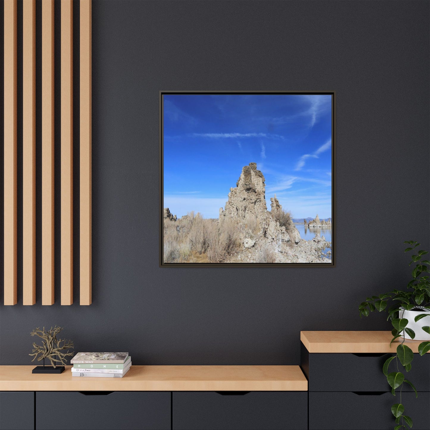 Mono Lake Sentinels - Unique Stretched Canvas Wall Art