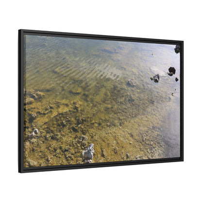 Ripples of Stone - Unique Stretched Canvas Wall Art