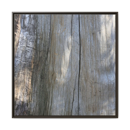 Cracked Timber Texture - Unique Stretched Canvas Wall Art