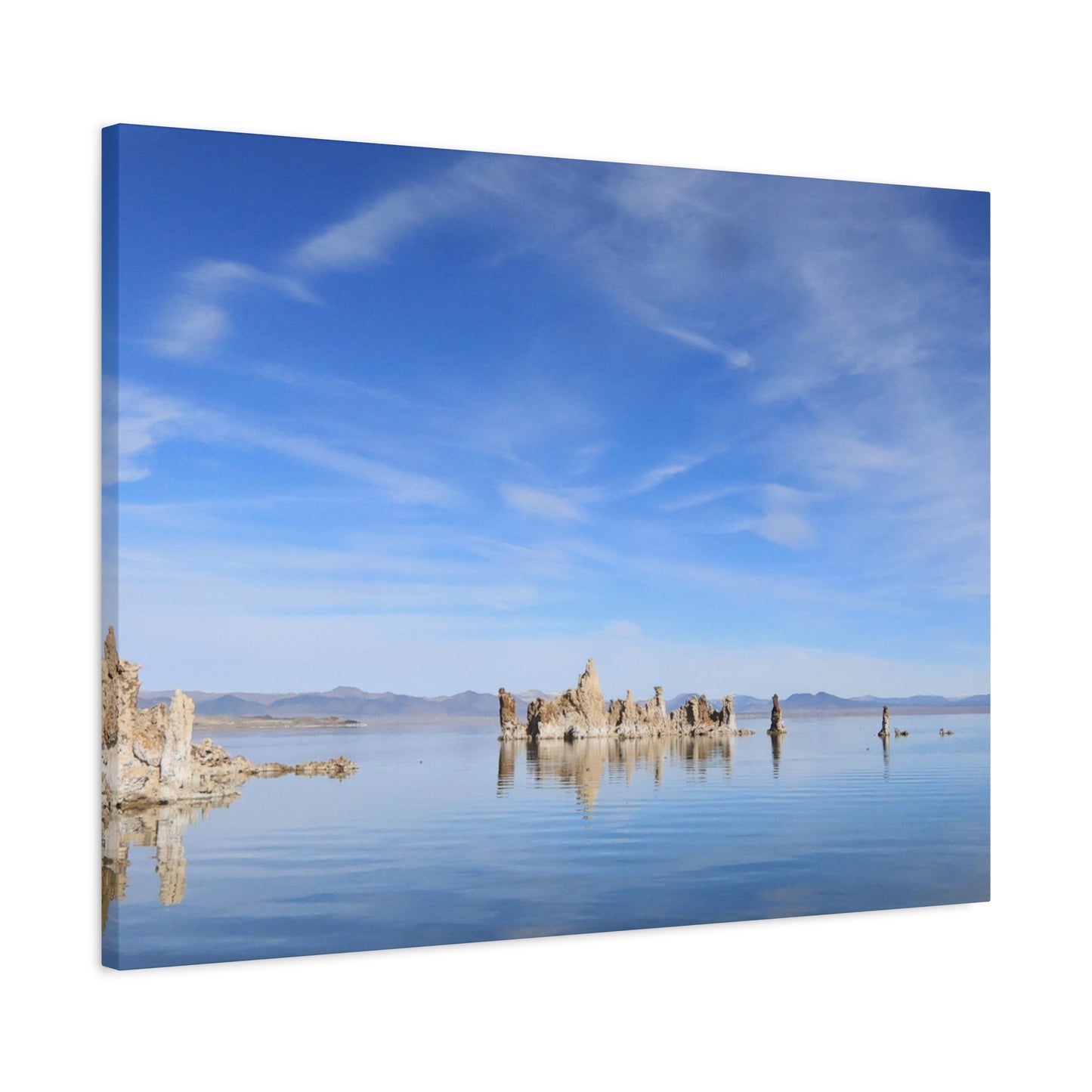 Stillness Reflected - Unique Frameless Canvas Wall Art