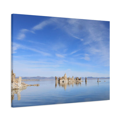 Stillness Reflected - Unique Frameless Canvas Wall Art