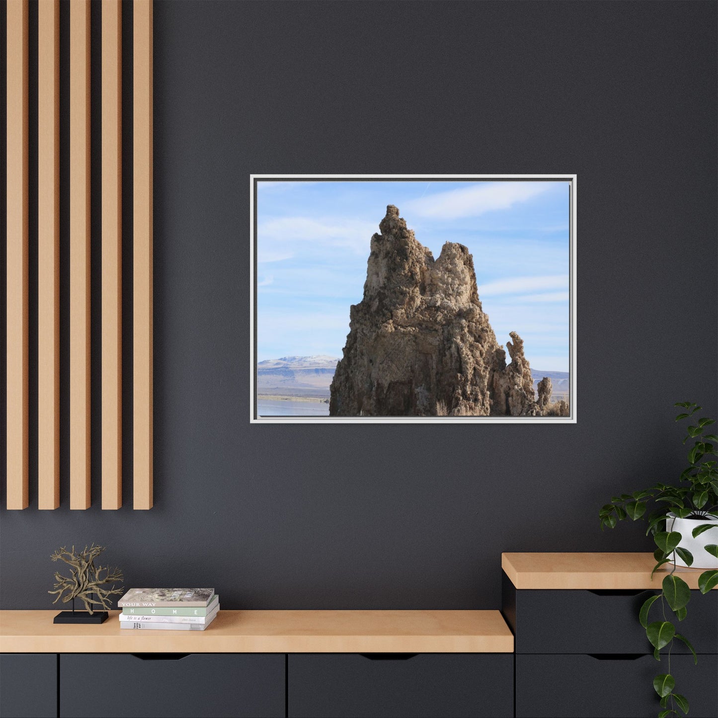 Tufa Towers of Silence - Unique Stretched Canvas Wall Art