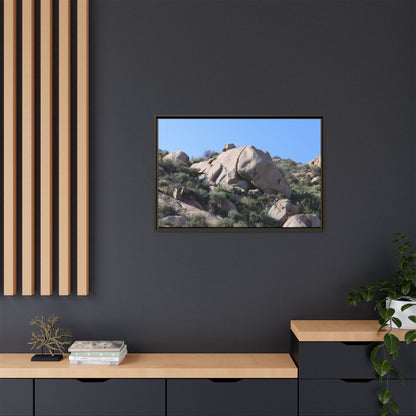 Ancient Stone Landscape - Unique Stretched Canvas Wall Art - Art By Earth