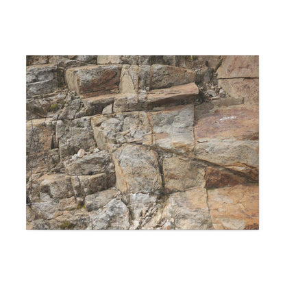 Stone Memories - Unique Frameless Canvas Wall Art - Art By Earth