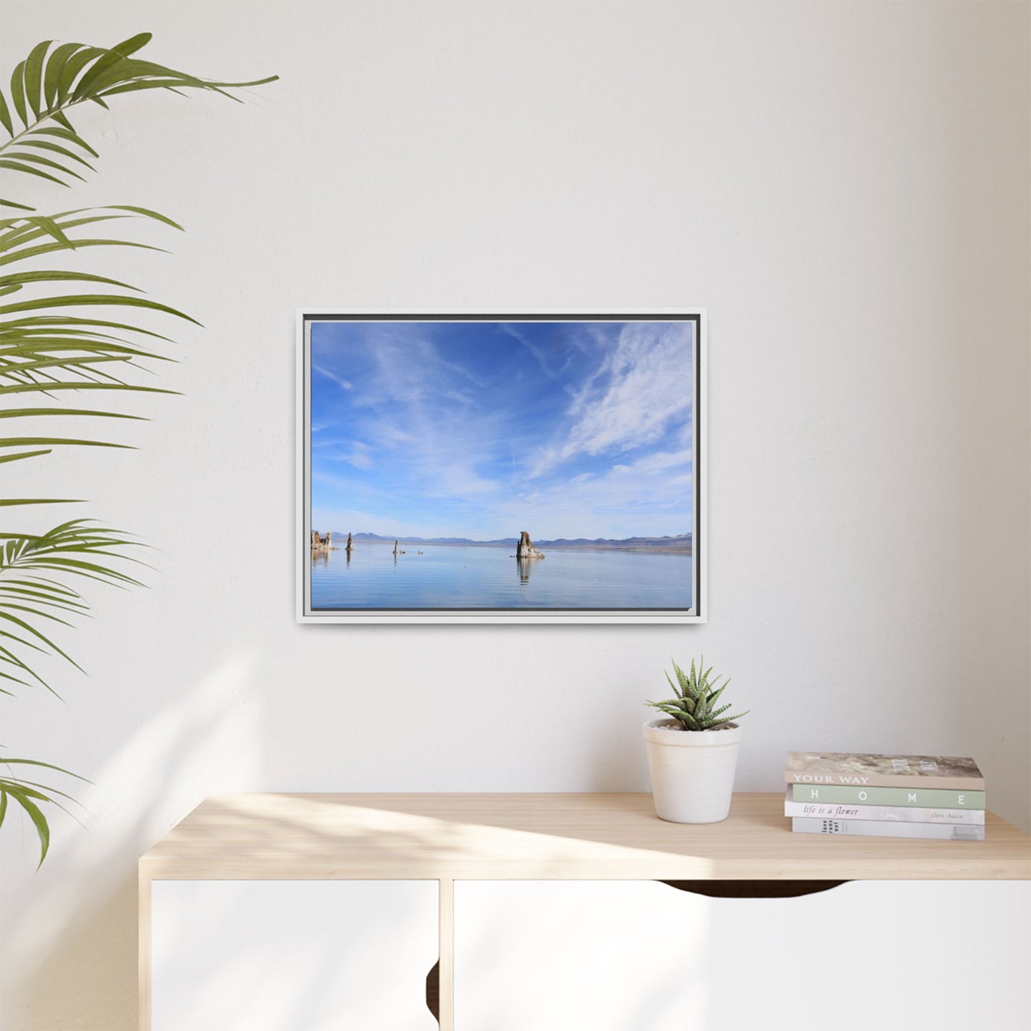 Whispers of Stillness - Unique Stretched Canvas Wall Art