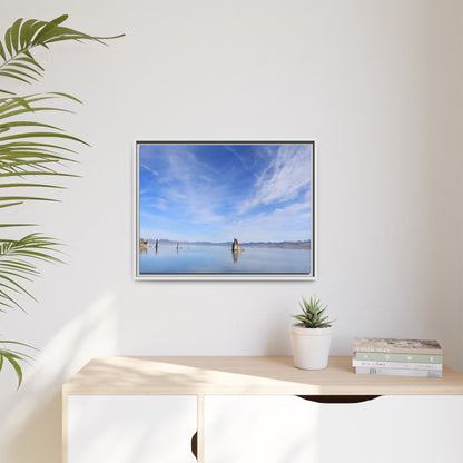 Whispers of Stillness - Unique Stretched Canvas Wall Art