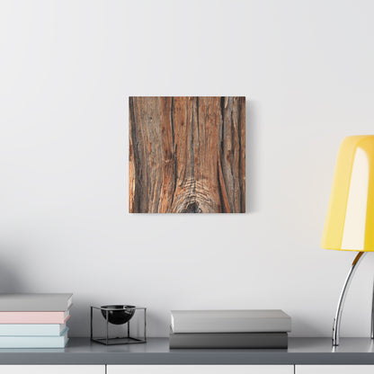 Bark's Ancient Whispers - Unique Frameless Canvas Wall Art - Art By Earth