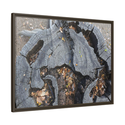 Time's Fractal Memory - Unique Stretched Canvas Wall Art - Art By Earth
