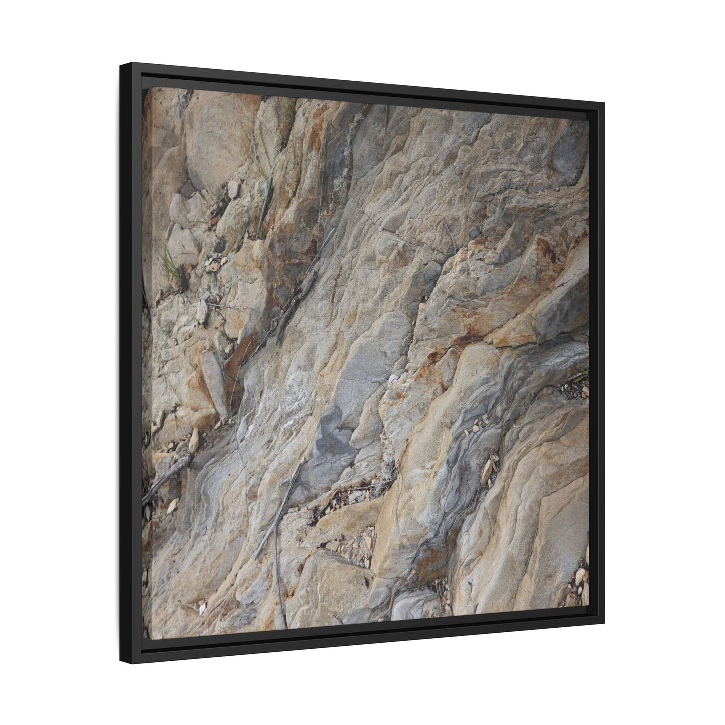 Layers of Earth's History - Unique Stretched Canvas Wall Art - Art By Earth