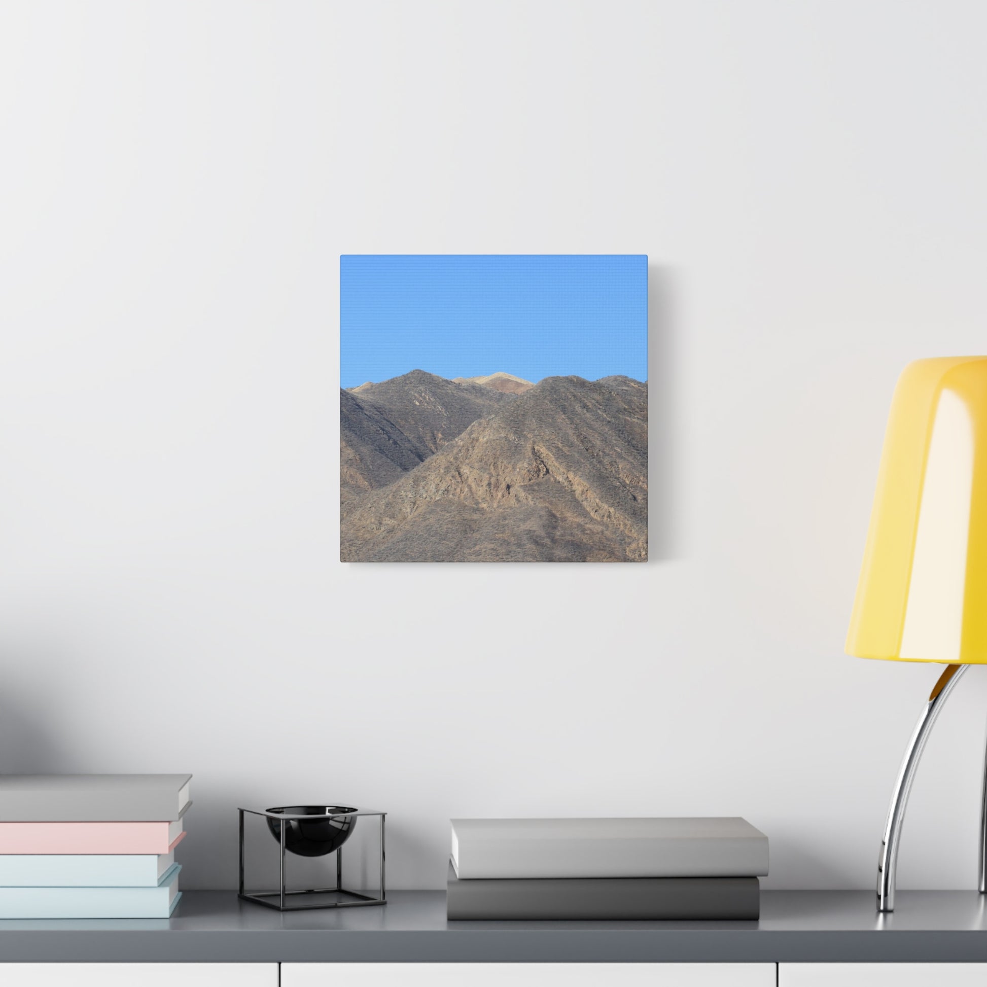Silent Peaks - Unique Frameless Canvas Wall Art - Art By Earth