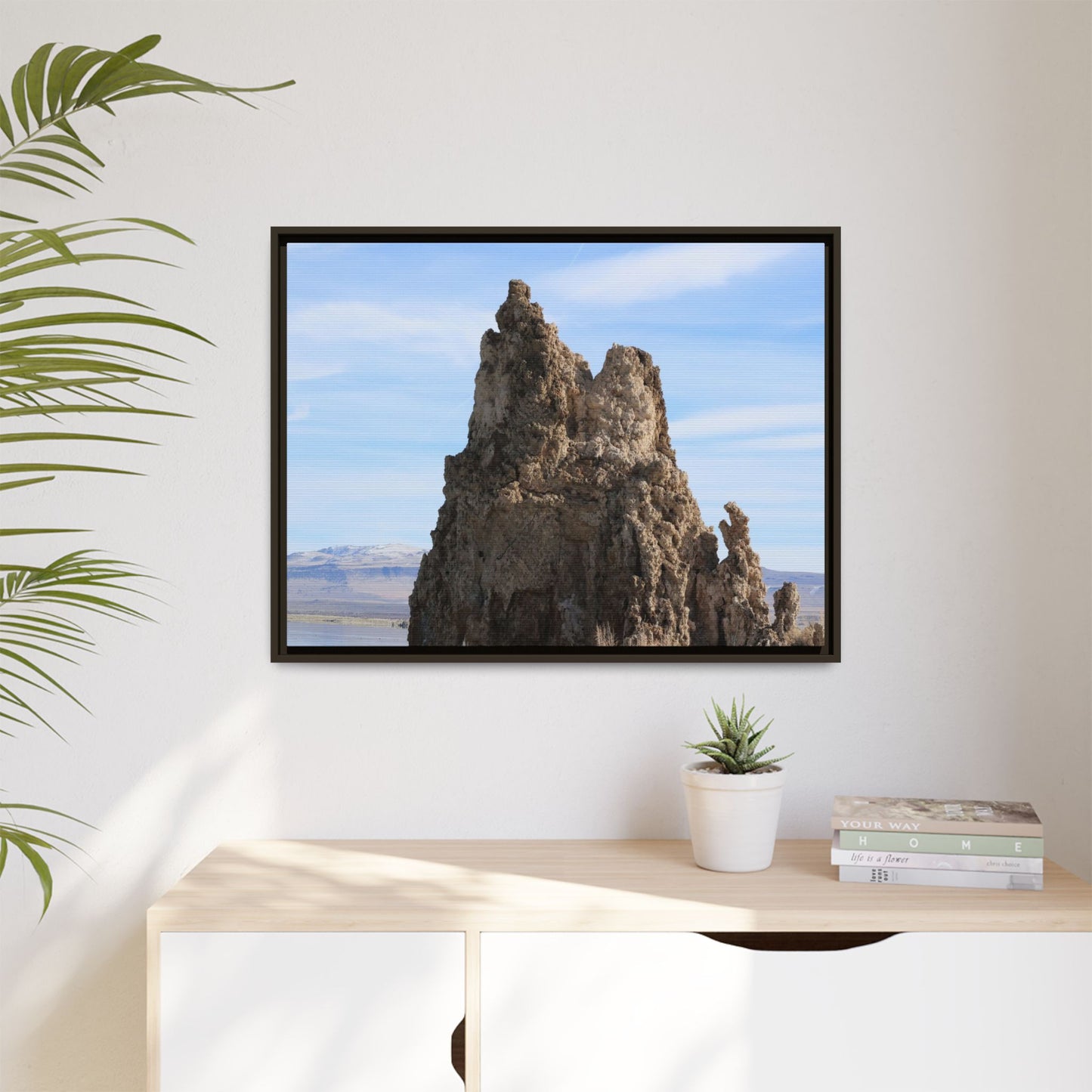 Tufa Towers of Silence - Unique Stretched Canvas Wall Art