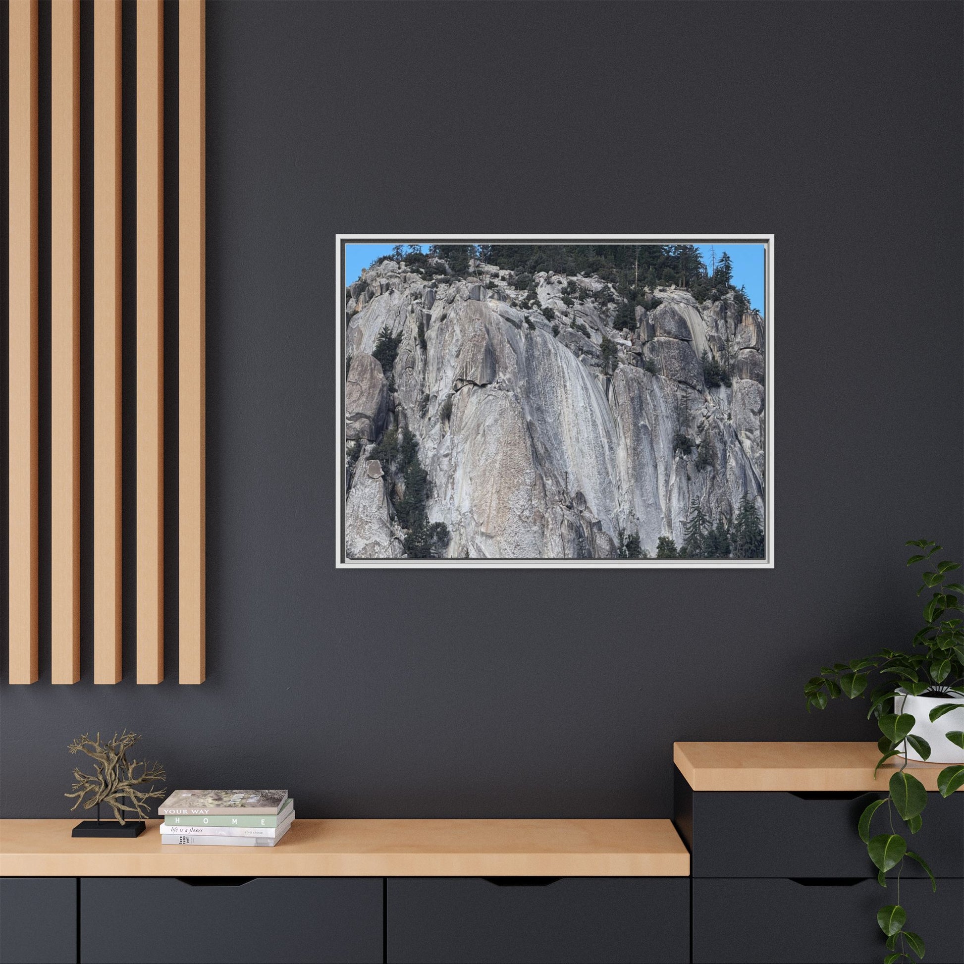 Granite Monument - Unique Stretched Canvas Wall Art - Art By Earth