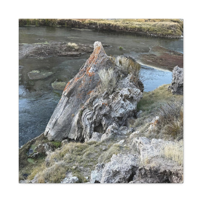 River's Edge - Unique Frameless Canvas Wall Art