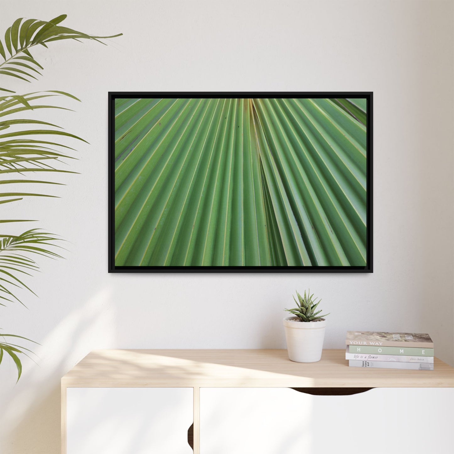 Verdant Veins - Unique Stretched Canvas Wall Art - Art By Earth