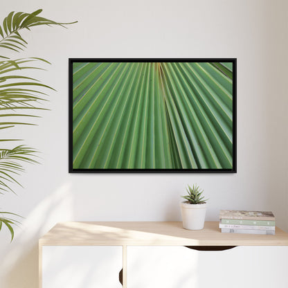 Verdant Veins - Unique Stretched Canvas Wall Art - Art By Earth