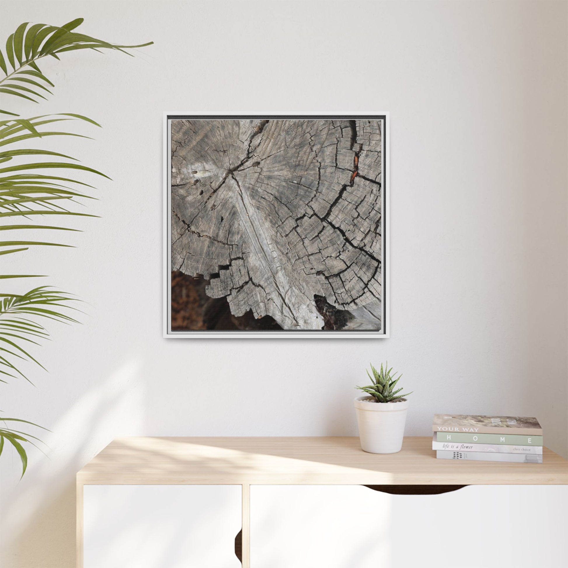 Time's Signature - Unique Stretched Canvas Wall Art - Art By Earth