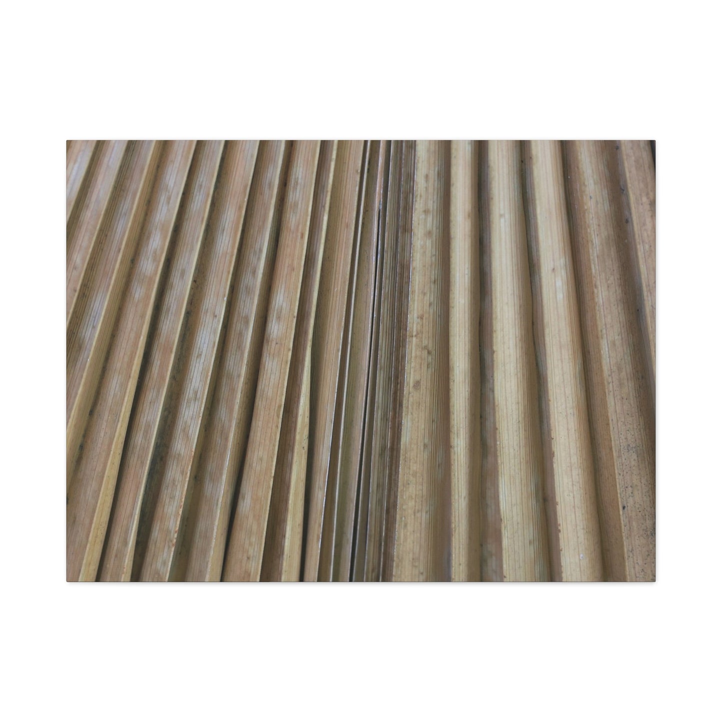 Linear Rhythm - Unique Frameless Canvas Wall Art - Art By Earth