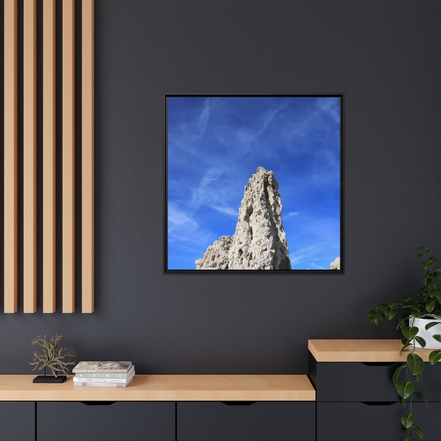 Monolith of Time - Unique Stretched Canvas Wall Art
