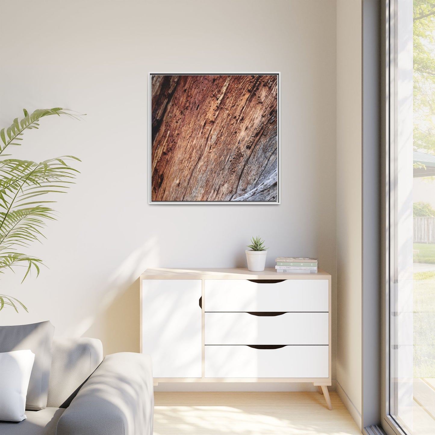 Time's Mark - Unique Stretched Canvas Wall Art - Art By Earth