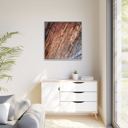 Time's Mark - Unique Stretched Canvas Wall Art - Art By Earth