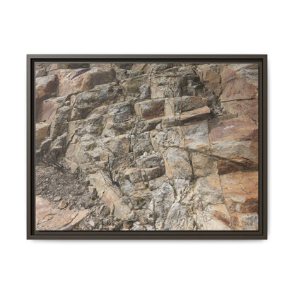 Stone's Silent Story - Unique Stretched Canvas Wall Art - Art By Earth