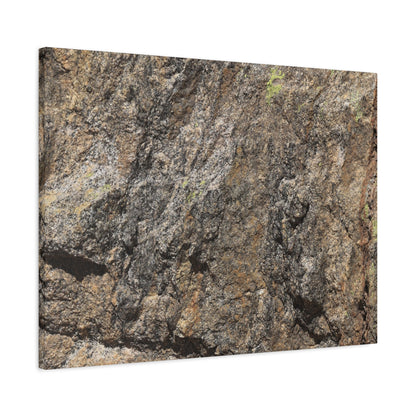 Weathered Stone Secrets - Unique Frameless Canvas Wall Art - Art By Earth