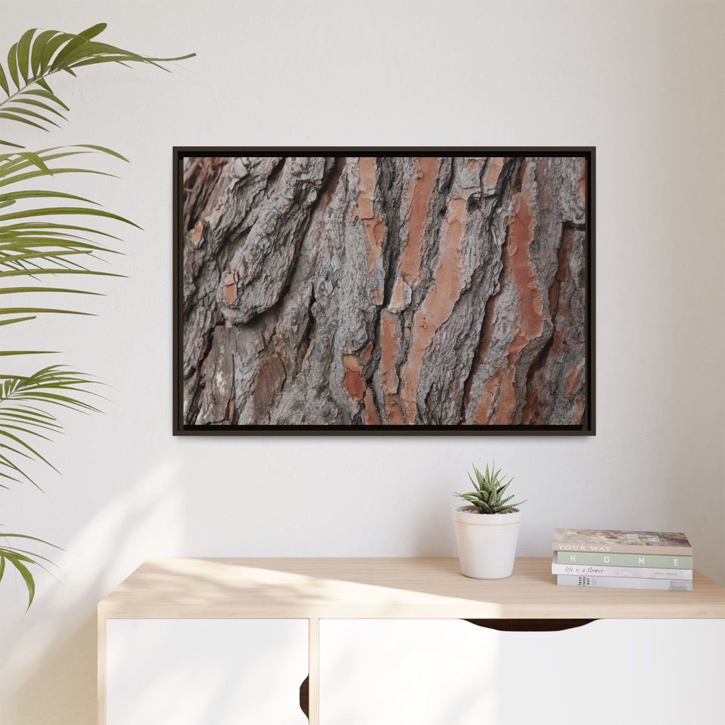 Woodland Layers - Unique Stretched Canvas Wall Art - Art By Earth