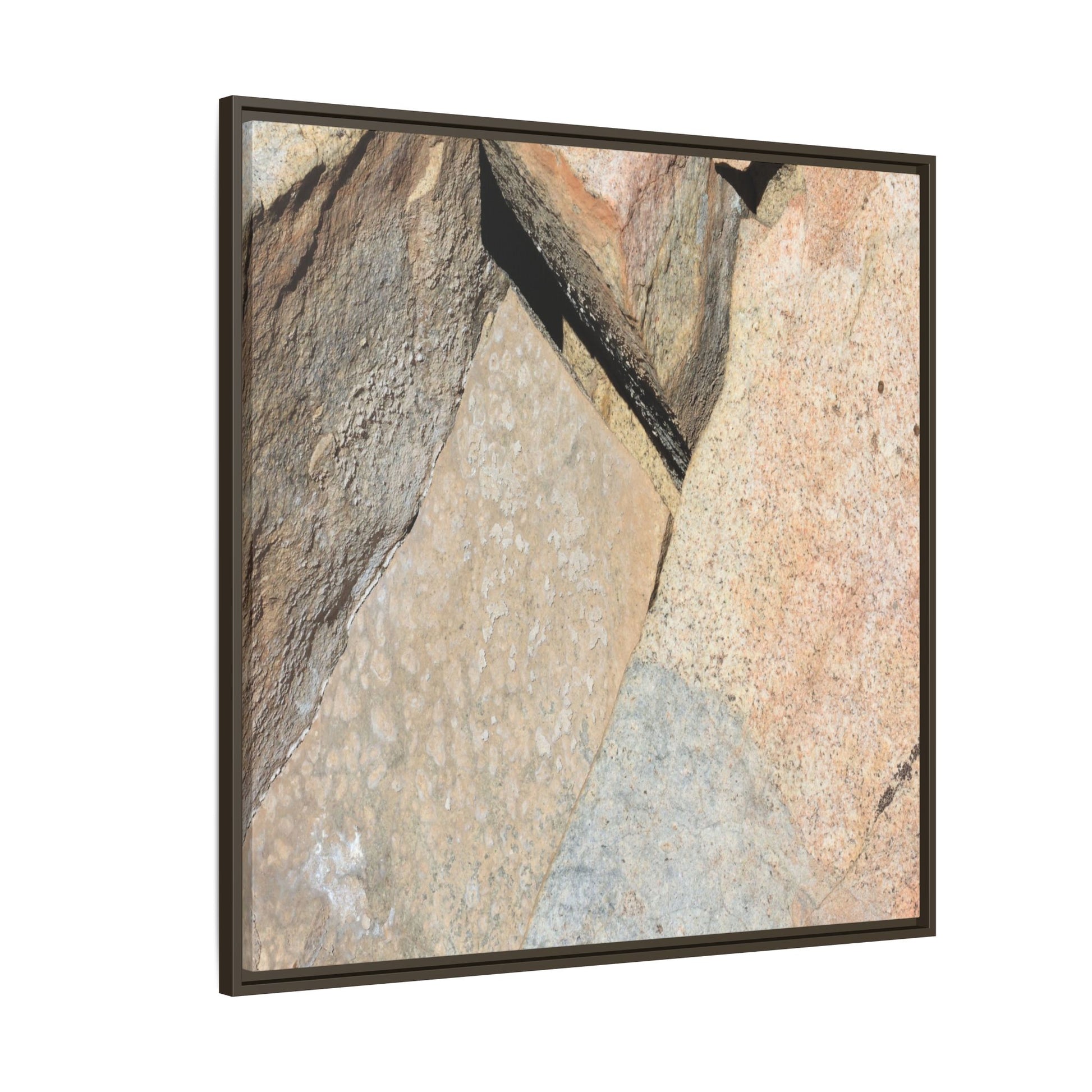 Rock Fragment - Unique Stretched Canvas Wall Art - Art By Earth