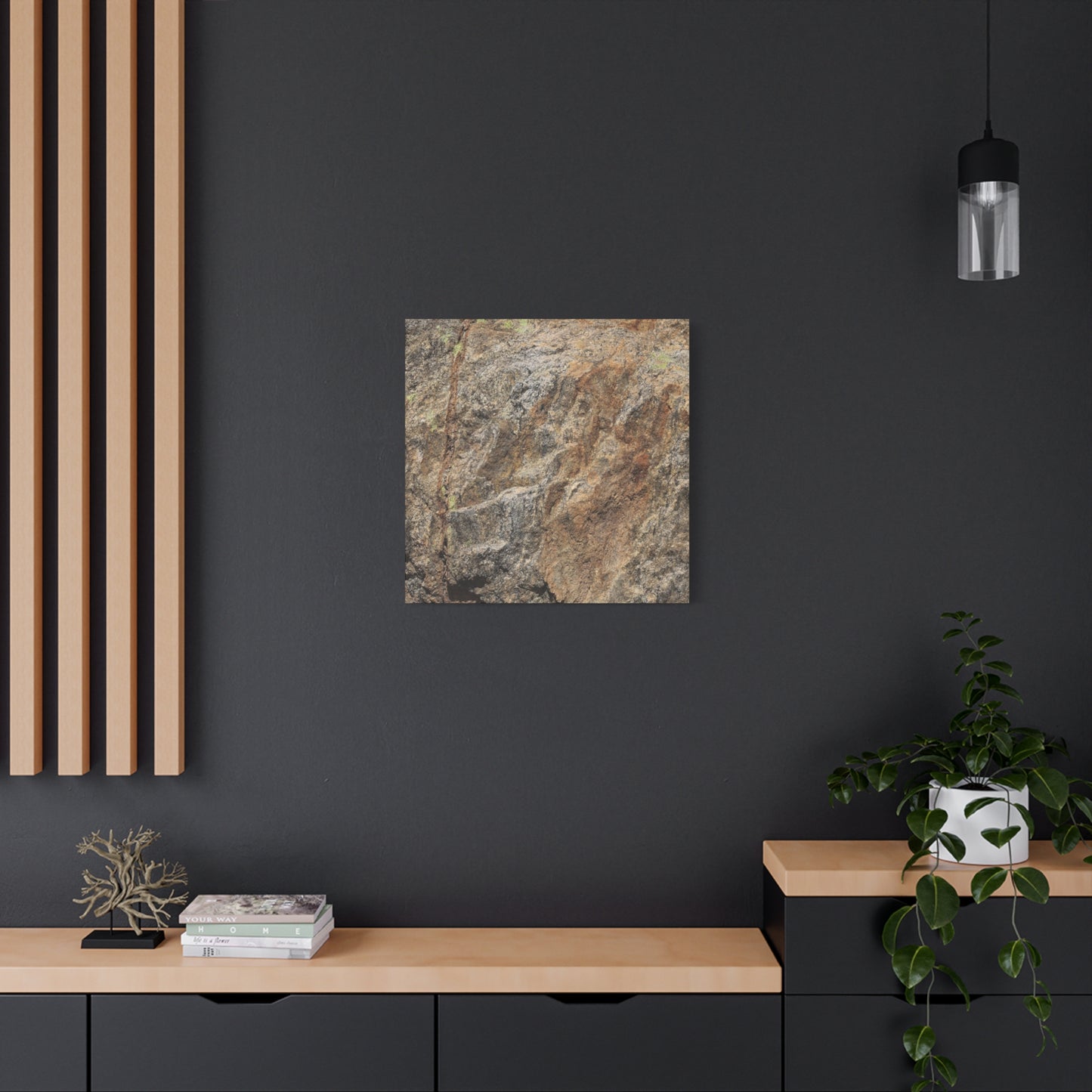 Erosion's Palette - Unique Frameless Canvas Wall Art - Art By Earth