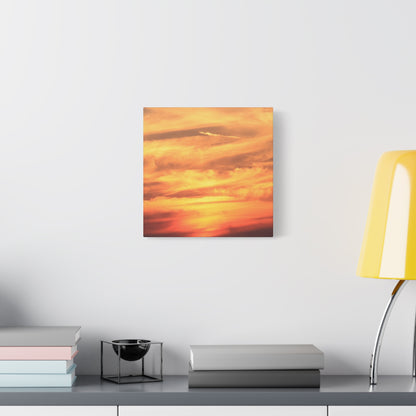 Golden Whispers - Unique Frameless Canvas Wall Art - Art By Earth
