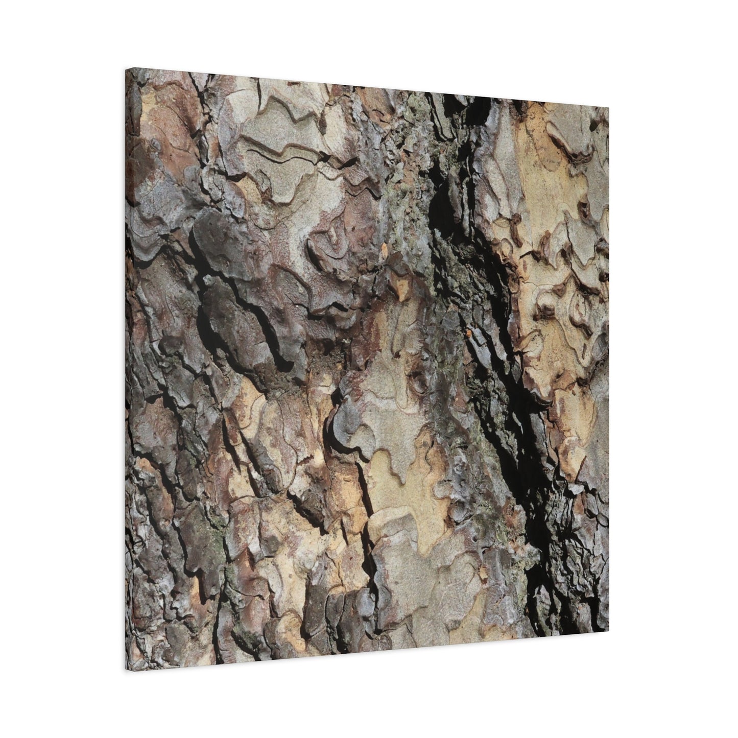 Wooden Labyrinth - Unique Frameless Canvas Wall Art - Art By Earth