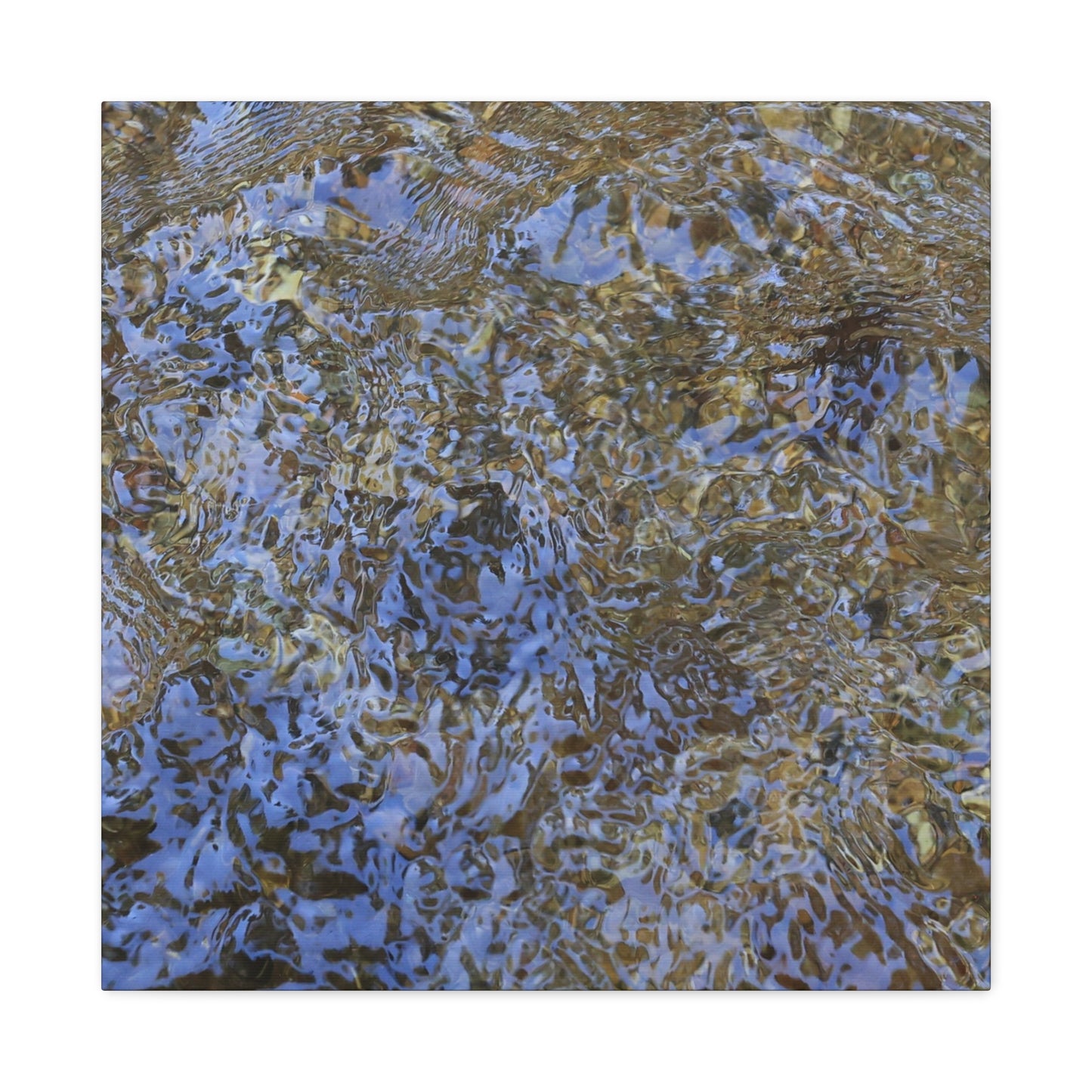 Ripples of Memory - Unique Frameless Canvas Wall Art - Art By Earth