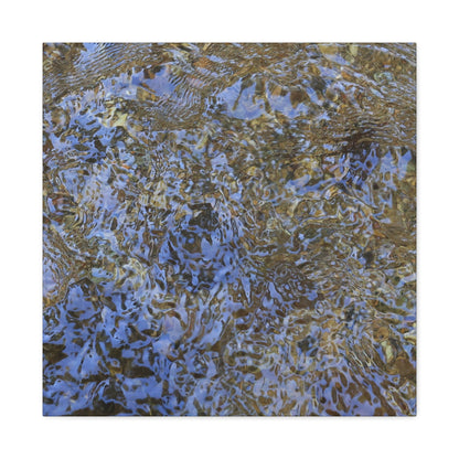 Ripples of Memory - Unique Frameless Canvas Wall Art - Art By Earth