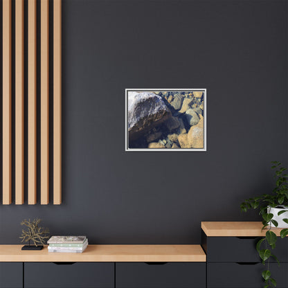 Stone Sanctuary - Unique Stretched Canvas Wall Art