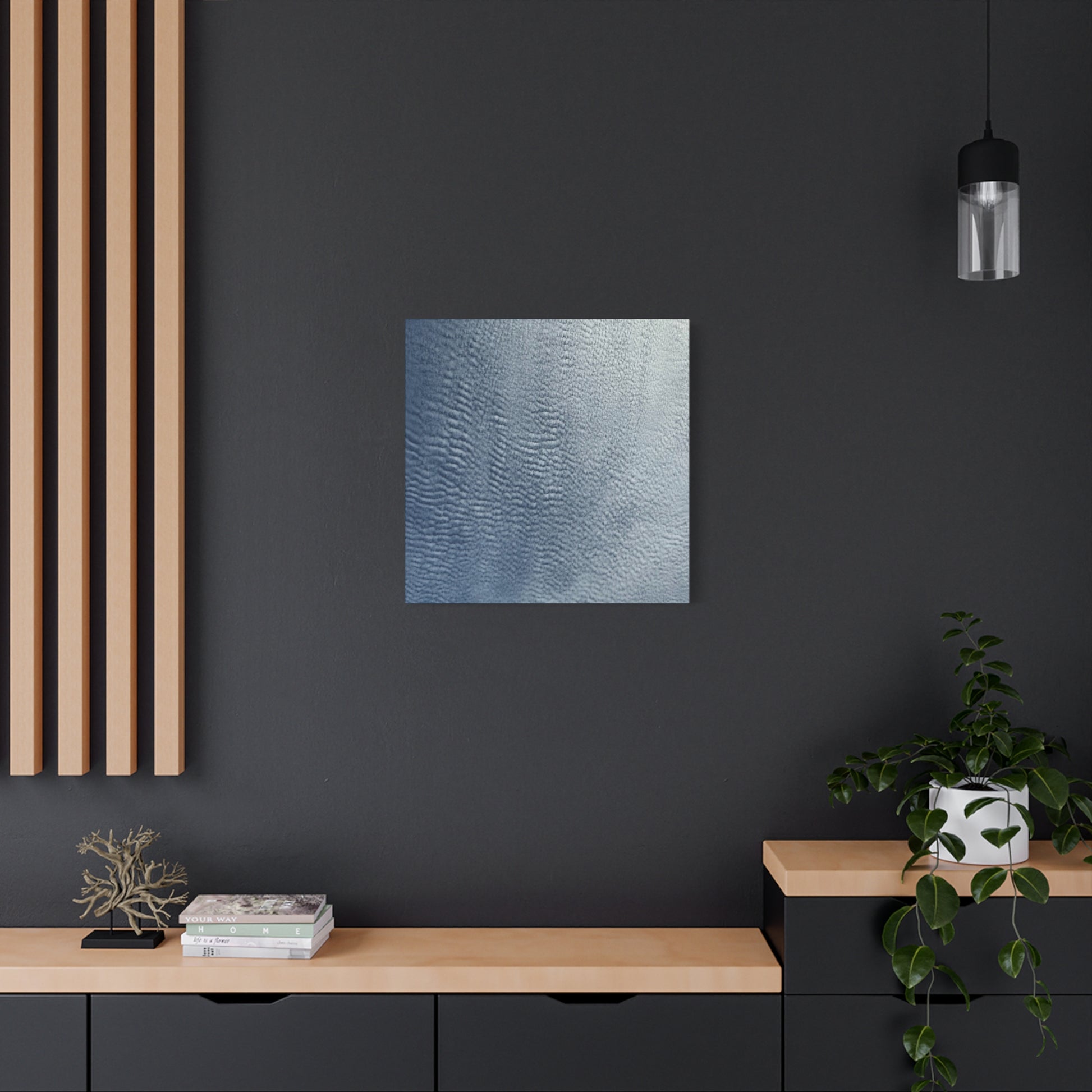 Whispers of Frost - Unique Frameless Canvas Wall Art - Art By Earth