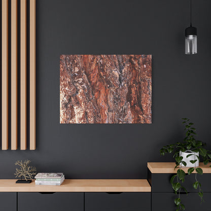 Rust and Ridges - Unique Frameless Canvas Wall Art