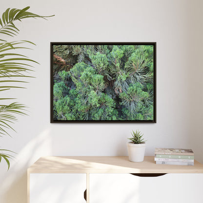 Verdant Whispers - Unique Stretched Canvas Wall Art - Art By Earth