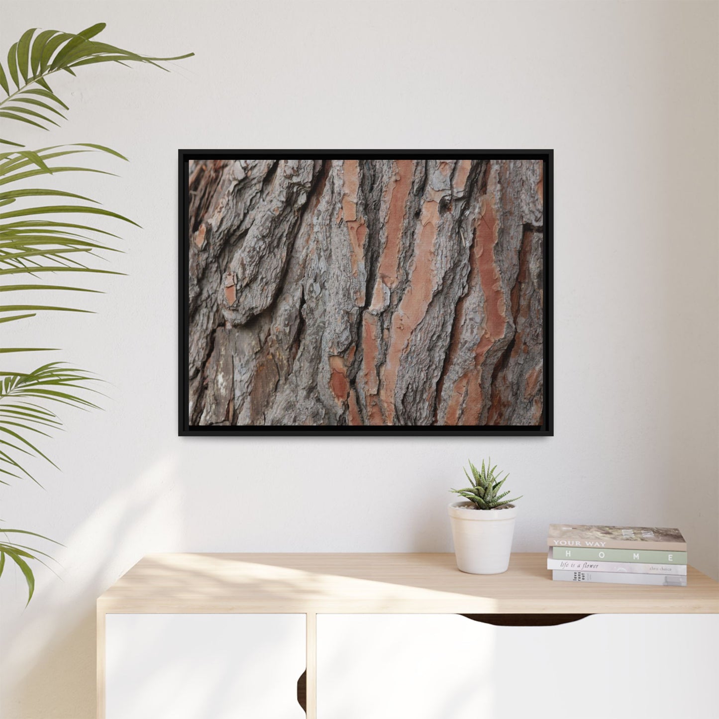 Woodland Layers - Unique Stretched Canvas Wall Art - Art By Earth
