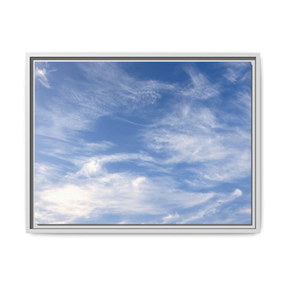 Ethereal Blue Tapestry - Unique Stretched Canvas Wall Art - Art By Earth