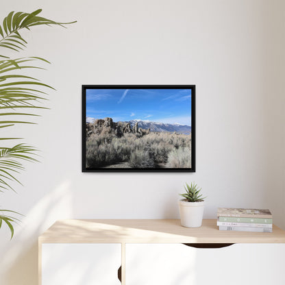 Whispers of the Sagebrush Steppe - Unique Stretched Canvas Wall Art