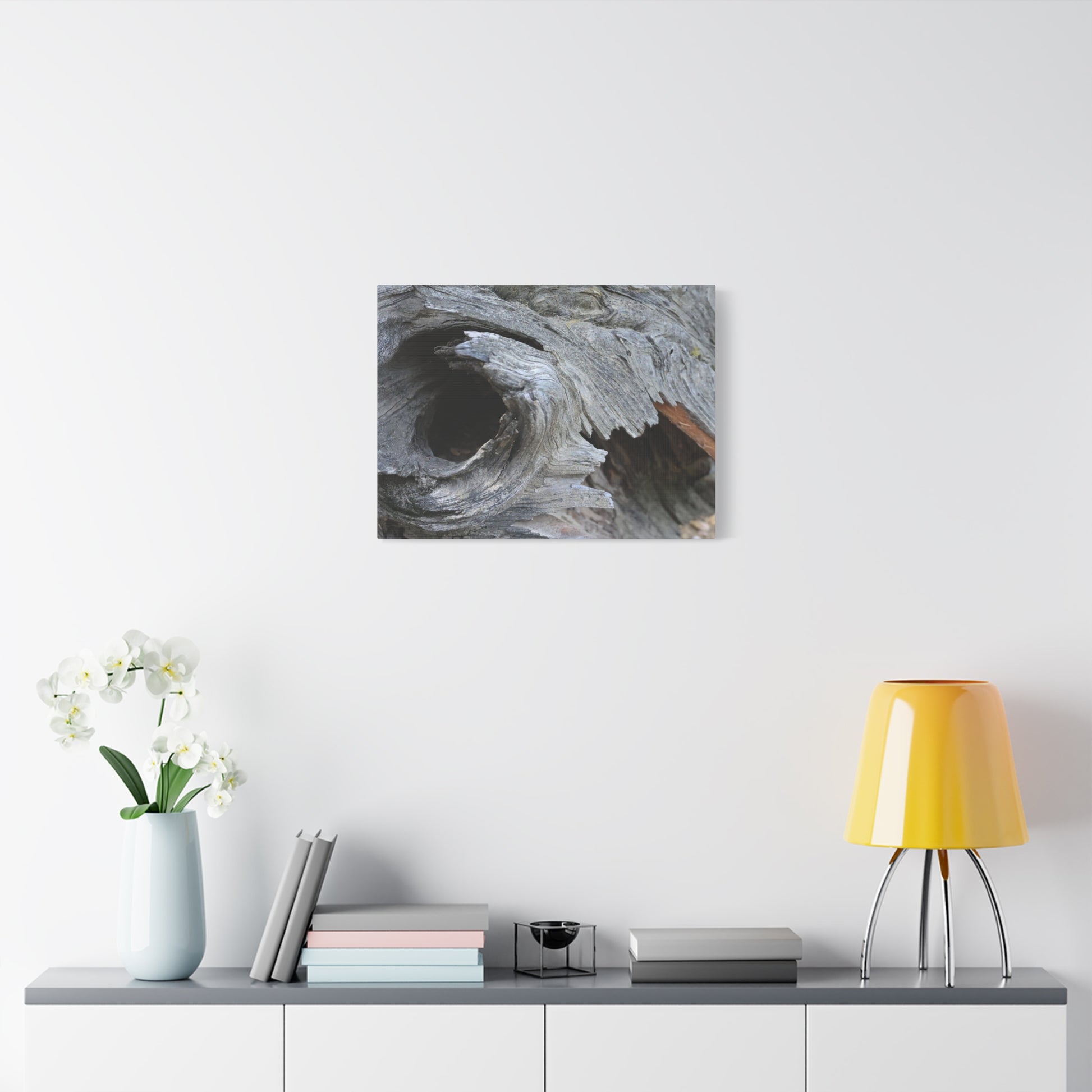 Twisted Whispers of the Forest Floor - Unique Frameless Canvas Wall Art - Art By Earth