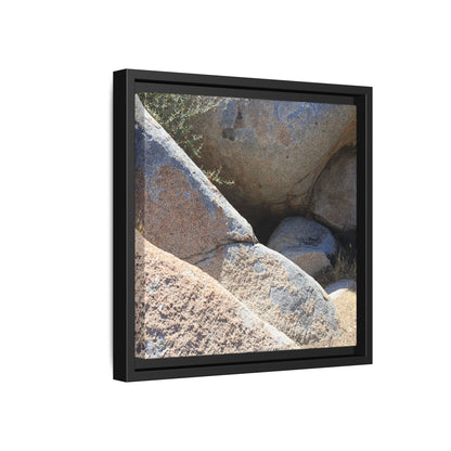 Boulder Shelter - Unique Stretched Canvas Wall Art
