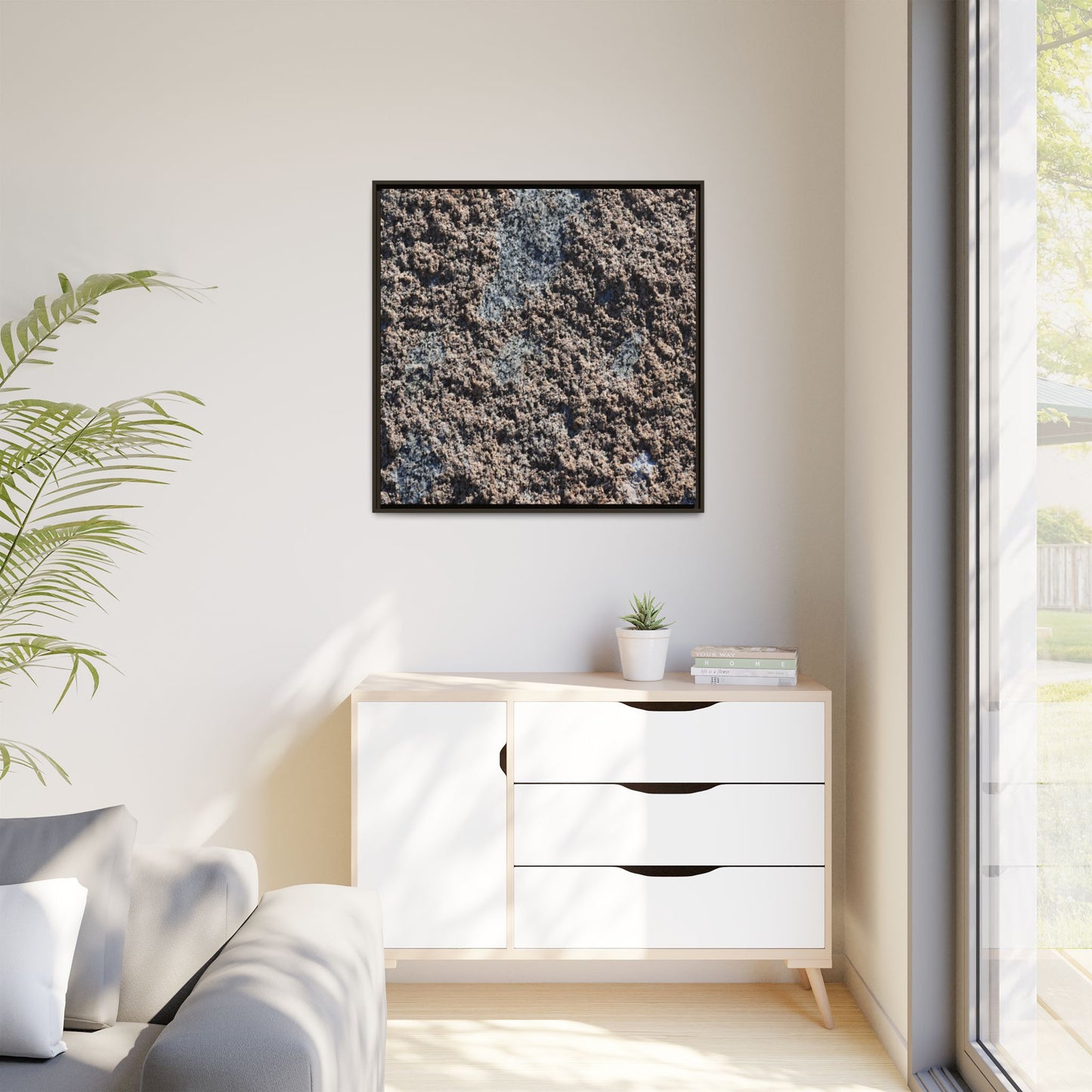 Natural Ground - Unique Stretched Canvas Wall Art