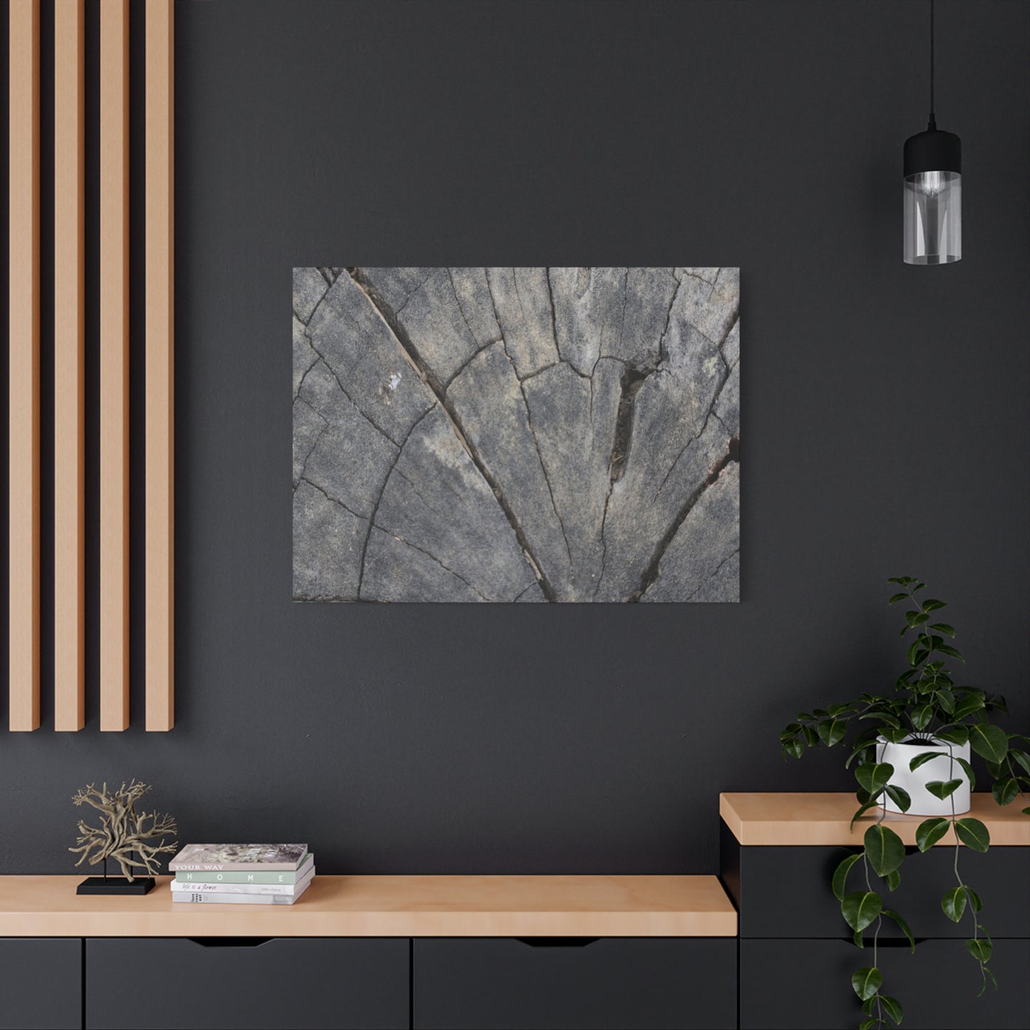 Geological Mosaic - Unique Frameless Canvas Wall Art - Art By Earth