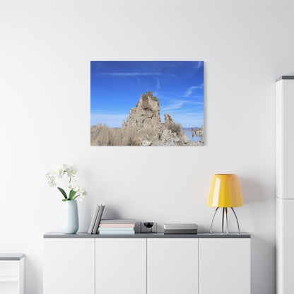 Mono Lake Solitude - Unique Frameless Canvas Wall Art