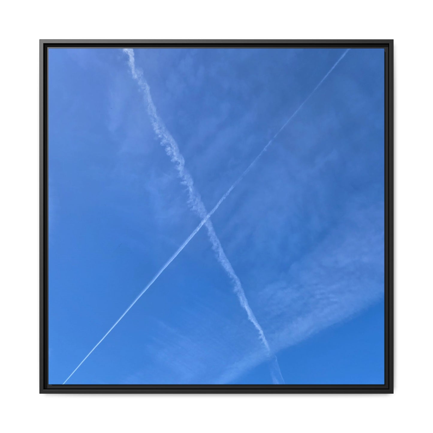 Sky Crossroads - Unique Stretched Canvas Wall Art - Art By Earth